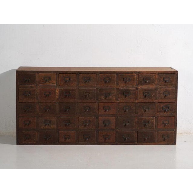 Antique Japanese Pharmacy Sideboard For Sale - Image 6 of 12