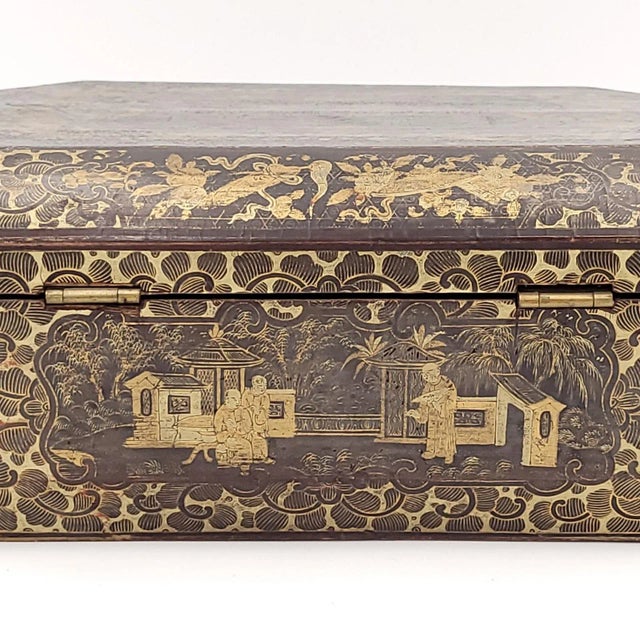Chinese Export Box, Circa 1870 For Sale In San Francisco - Image 6 of 12