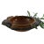 Hoyt G. Brown Signed 9" Cherry Burl Bowl | Appalachian Folk Art | Live Edge Wood Bowl For Sale In Atlanta - Image 6 of 11