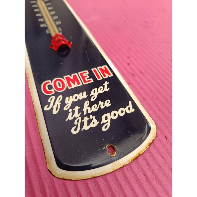 Not Yet Made - Made To Order Nature's Remedy Vintage Style Thermometer Merchandise No Porcelain Souvenir Nr For Sale - Image 5 of 8