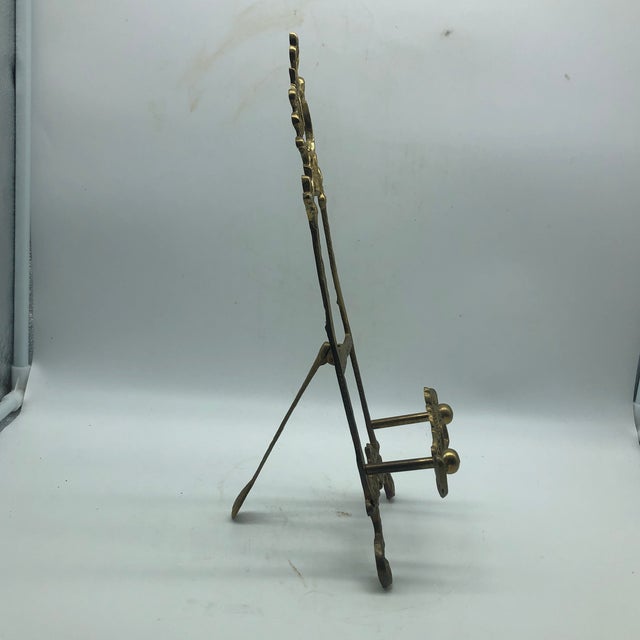 Antique Brass Plate Stand Chairish