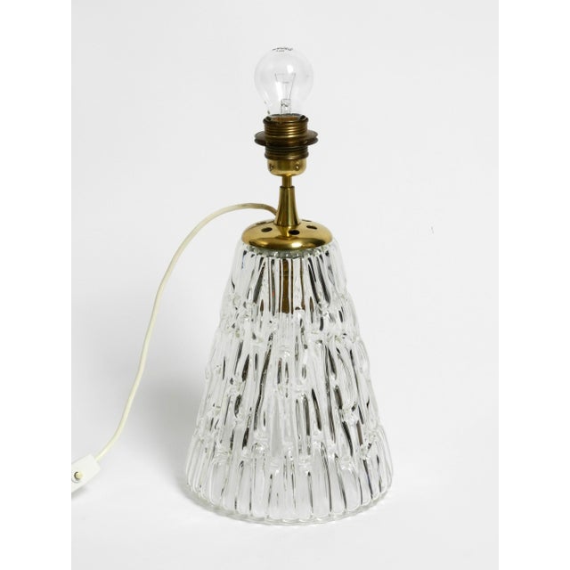 Large Mid-Century Modern Glass Table Lamp by Rupert Nikoll, Vienna, Austria, 1950s For Sale - Image 11 of 18
