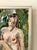 Petite French Nude en Plein Aire, Vintage Oil on Canvas, Framed For Sale - Image 4 of 11