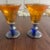 1980s Rick Strini Signed Iridescent Glasses- Set of 2 For Sale - Image 12 of 12