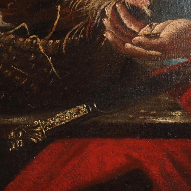 Giacomo Francesco Cipper, Figurative Composition, Oil Painting on Canvas For Sale - Image 7 of 12