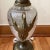 Mid 20th Century Neoclassical Cut Crystal Urn Bronze Swan Handles Lamps For Sale - Image 12 of 13