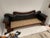 Antique 1800s Mahogany Empire Sofa – Solid & Beautifully Carved For Sale - Image 4 of 5