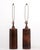 1960s Lotte and Gunnar Bostlund Brown Cylindrical Table Lamps Model 1700 Marked a Pair For Sale - Image 5 of 16