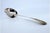 Plain Silver Soup Ladle with Embossed Handle For Sale - Image 9 of 11