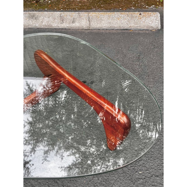 Wood Mid Century Modern Noguchi Coffee Table For Sale - Image 7 of 18