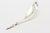 Hand Wrought Sculptural Silver Plate Salad Servers Signed Acme Bates, Canada 1980's For Sale In Miami - Image 6 of 10