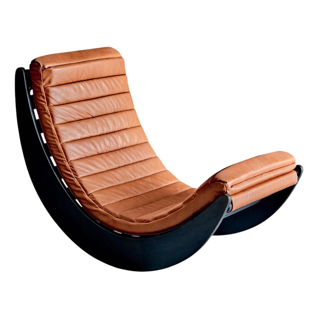 Relaxer II Rocking Chair attributed to Verner Panton for Rosenthal, 1970s For Sale
