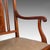 Antique Morning Room Side Chair, English Walnut Elbow Seat, Shoolbred, Edwardian For Sale - Image 10 of 11