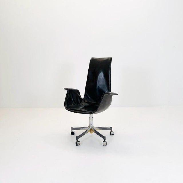 Mid-Century Modern Tulip Desk Chair by Preben Fabricius & Jørgen Kastholm For Walter Knoll, 1960s For Sale - Image 4 of 11