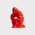 Richard ORLINSKI Kong Red Thinker, 2023 Resin Sculpture - Glossy Red Finish Limited series, not numbered Dimensions: 29 x...