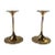 Model Hi-Fi Brass Candlesticks by Max Brüel for Torben Orskov, 1960s, Set of 2 For Sale