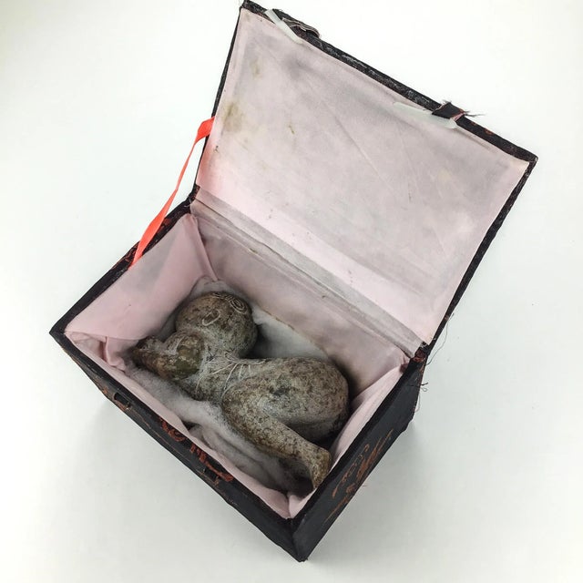 Hand Carved Antique Stone Sculpture For Sale - Image 12 of 13