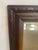 Victorian 1890s Uk Import Carved Oak Wall Mirror With Beveled Glass and Hanging Chain. For Sale - Image 9 of 10