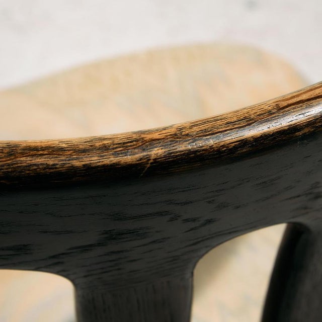 T-Chairs by Ole Wanscher for Carl Hansen, Set of 6 For Sale - Image 10 of 16