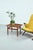 Grete Jalk side table for Glostrup Møbelfabrik from Denmark. The table is made of teak and has round shapes typical for...