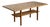 Vintage Danish Oak Coffee Table With Patterned Ceramic Tile Top and Slatted Shelf 1970s For Sale
