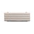 2020s Julianna Cream Textured Fabric Bench For Sale - Image 5 of 6