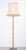 Vintage Danish Brass Floor Lamp with Original Shade, 1960s For Sale - Image 3 of 9
