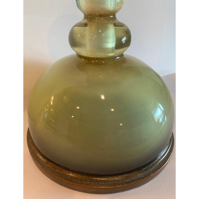 2000s Decorative Acrylic Vase For Sale - Image 4 of 6