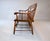 American Half Spindle Back Mid 19th C. Pine, Poplar Bench For Sale - Image 12 of 18