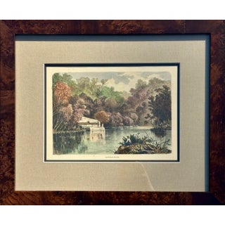 1871 Powder Mills on Brandywine, Delaware, Framed For Sale
