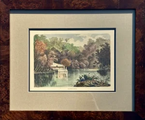 1871 Powder Mills on Brandywine, Delaware, Framed