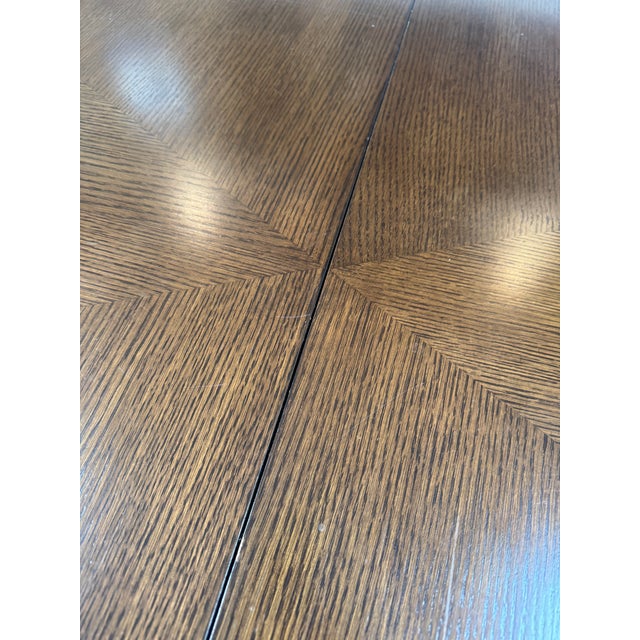 Bronze Lexington Home Zavala Loggia Rectangular Double Pedestal Extension Table For Sale - Image 8 of 12