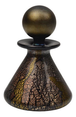 Vintage English Glass Perfume Bottle, 1970s