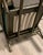 Brown 1950s Ficks Reed Rattan Campaign Style Far Horizons Lounge Chair & Ottoman by John Wisner For Sale - Image 8 of 12