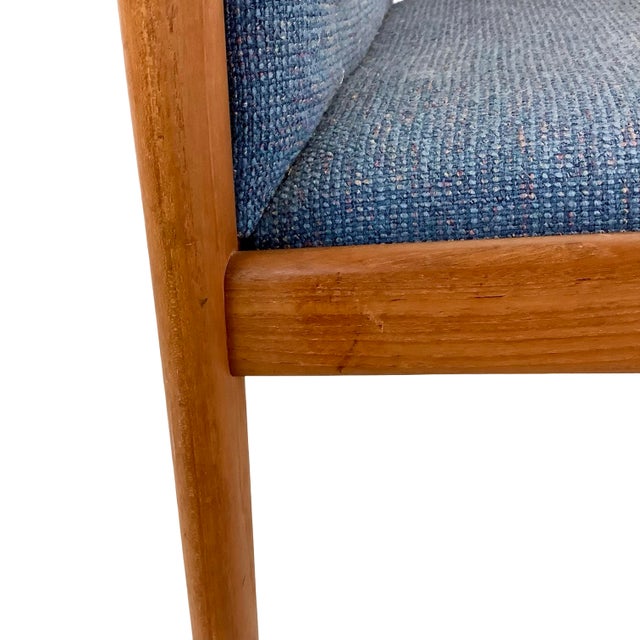 Late 20th Century Scandinavian Modern Teak Armchair For Sale - Image 10 of 16