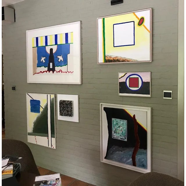 Roger Raveel, Facets of the New Vision, 1998, Oil on Panel For Sale - Image 6 of 7