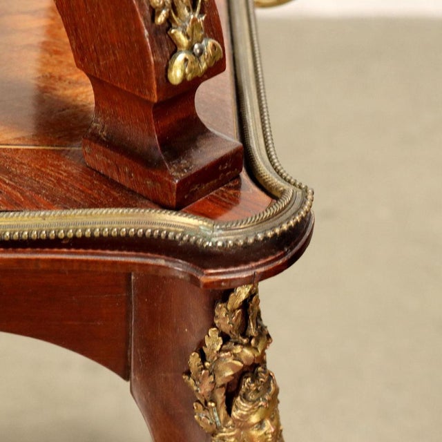 Napoleon III Coffee Table in Violet Wood For Sale - Image 12 of 14