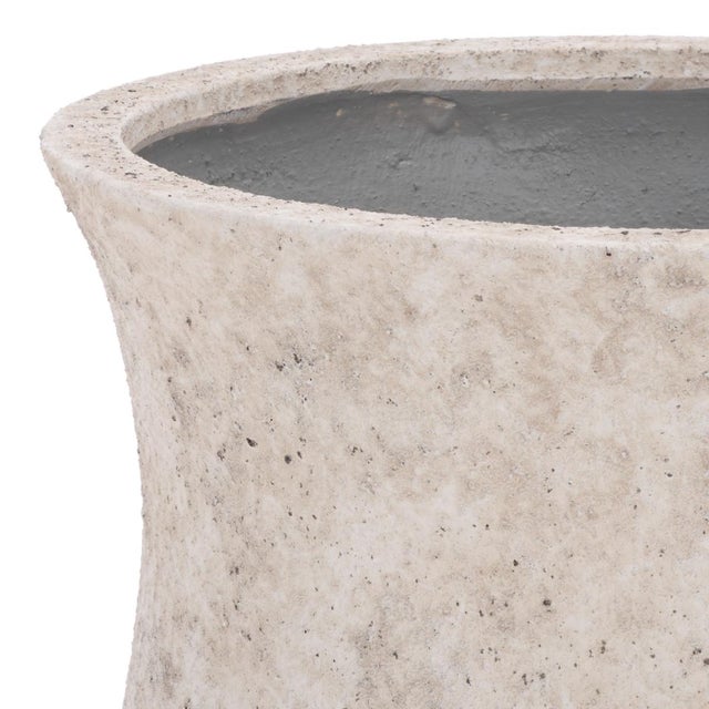 Modern Remy Large Planter Pot, Antique White For Sale - Image 3 of 6