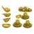 1940s Mid-Century Modern Russel Wright for Steubenville American Modern Chartreuse Dinnerware – 60-Piece Mid-Century Modern Service For Sale