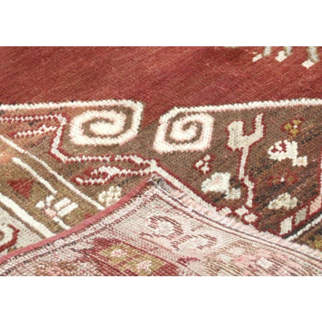 1960s Turkish Oushak Runner For Sale - Image 4 of 7
