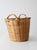 Vintage Woven Wicker Basket For Sale - Image 4 of 11
