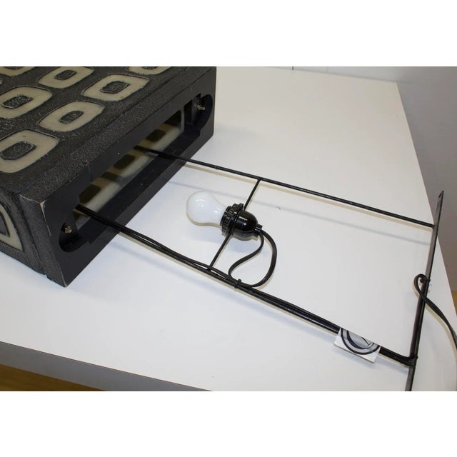 Rare 1970s Set of 3 Modern Floor Lamps | Room Divider For Sale In Fayetteville, AR - Image 6 of 12