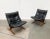 Mid-Century Norwegian Siesta Lounge Chairs and Glass Side Table Set by Ingmar Relling for Westnofa, Set of 3 For Sale - Image 6 of 18