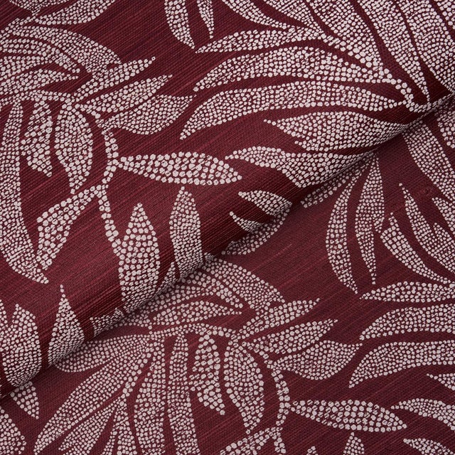 Schumacher SAMPLE - Schumacher X Johanna Ortiz Tayrona Palm Mosaic Sisal Wallpaper In Coconut Latte For Sale - Image 4 of 4