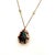 1990s Australian Black Opal & Diamond Pendant 18" 14k Y Gold 4.45 TCW GIA Certified For Sale - Image 9 of 9