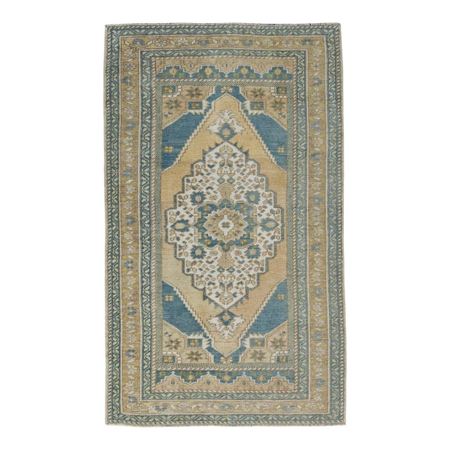Turkish Vintage Rug 2'10" x 4'8" #17564 For Sale