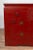 Chinese Antique Red Lacquered Console Cabinet with Drawers and Doors For Sale - Image 9 of 13