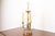 English Ralph Lauren Style Regency Brass Candlestick Bouillotte Table Lamp For Sale - Image 3 of 9