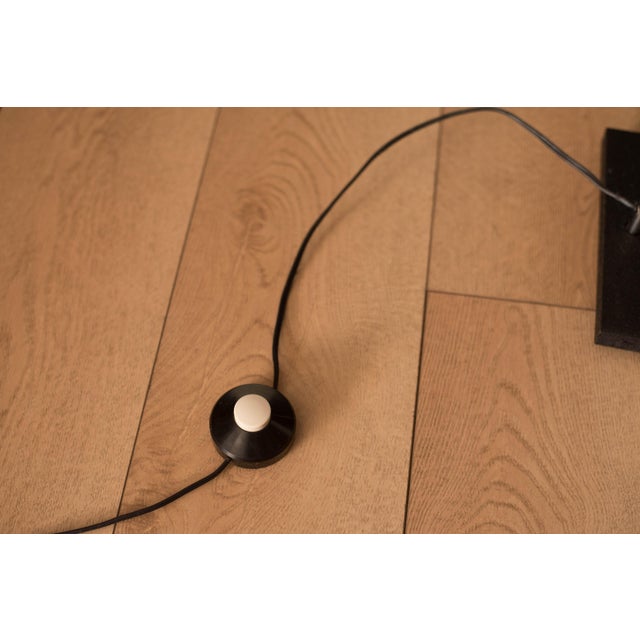 Metal Mid Century Modern Chrome Arc Floor Lamp For Sale - Image 7 of 12