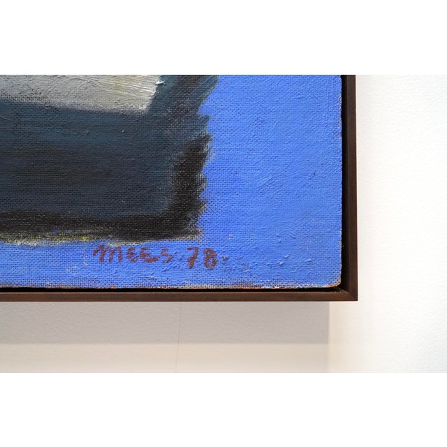 Fantastic lyrical abstract composition by Belgian artist Jozef Mees. Known for his love of structure and precision, Mees...